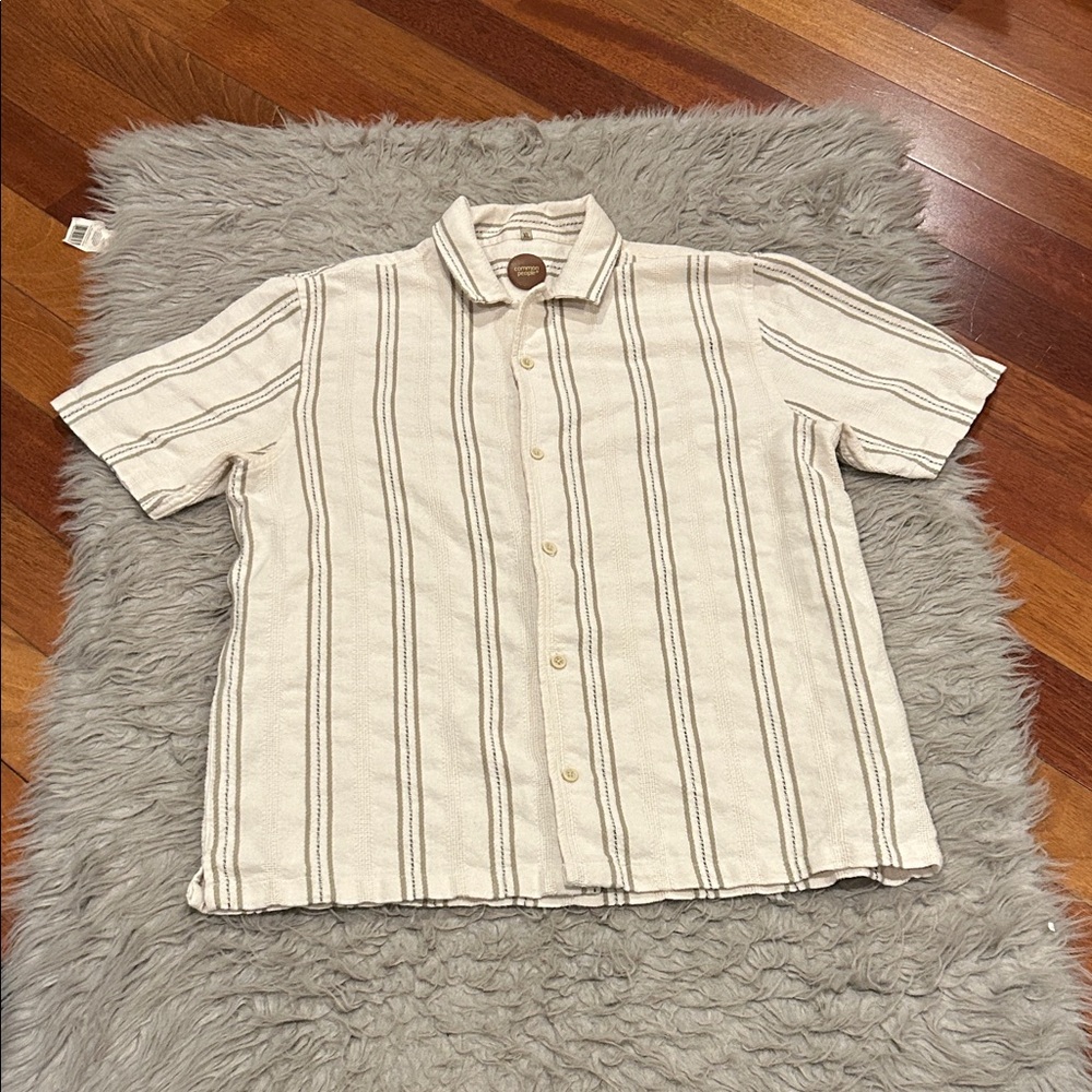 Common People Nerano Mens Striped Shirt